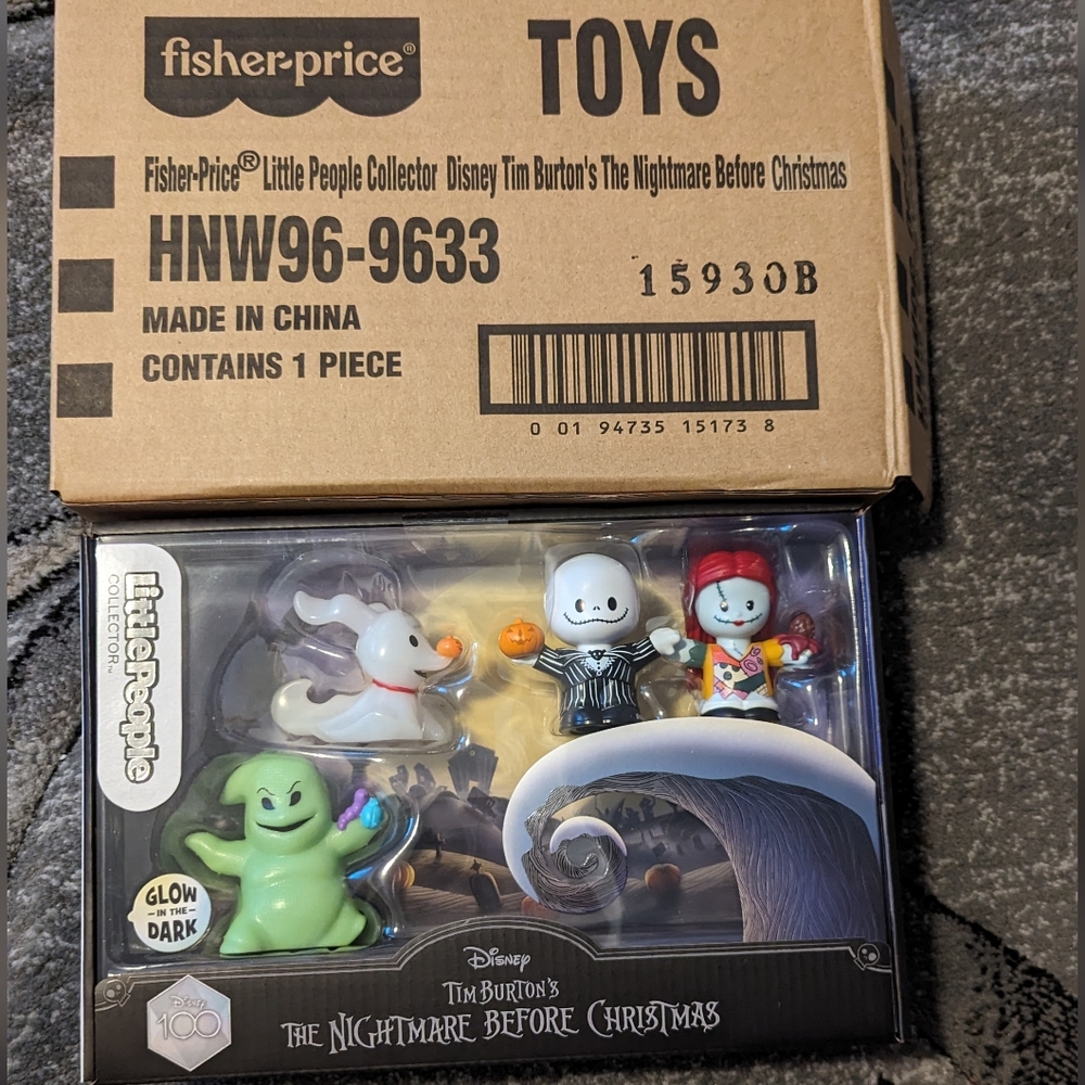 Fisher Price Little People Collector Disney Tim Burton